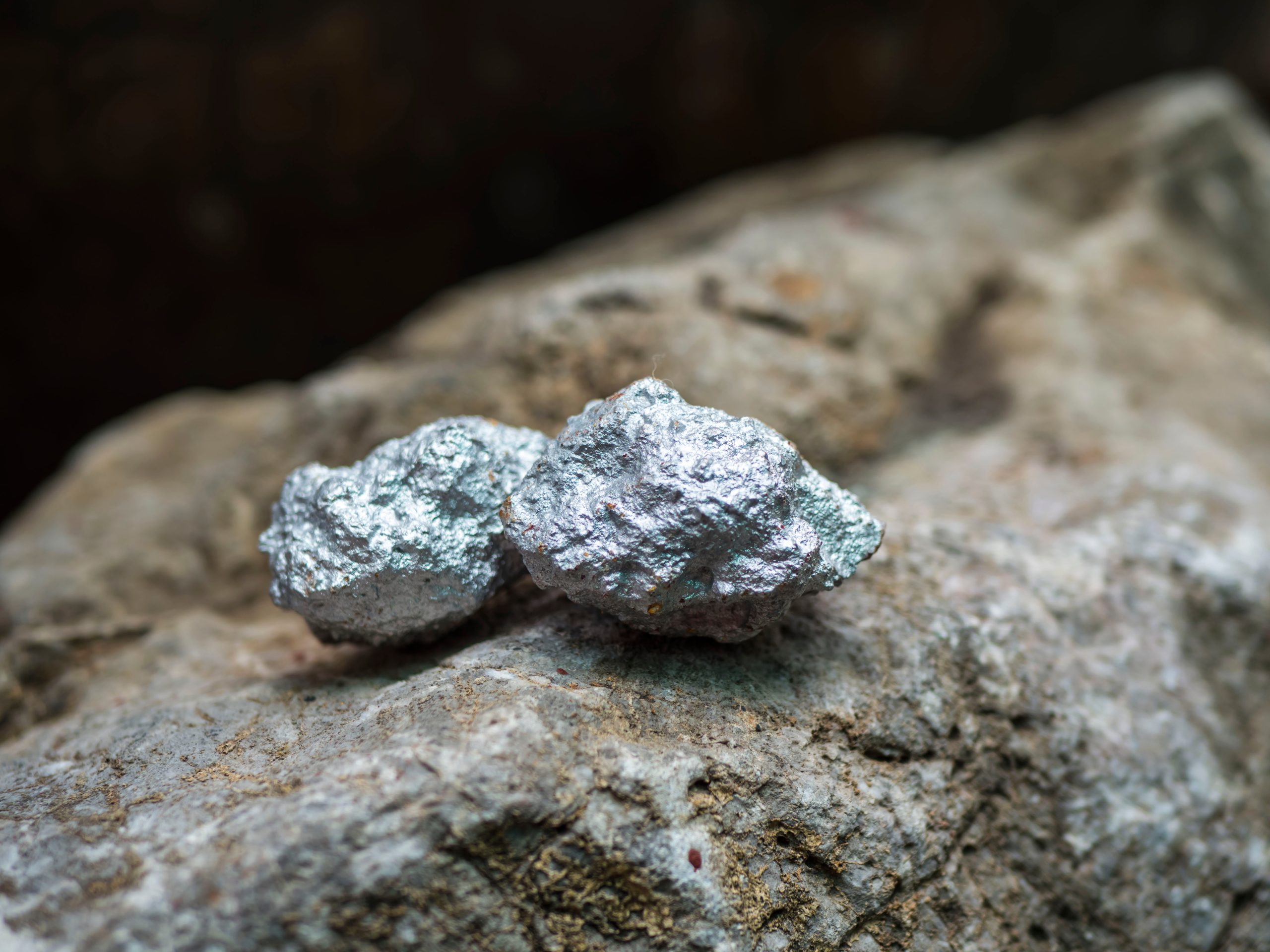 Silver,Ore,,,Precious,Stones,From,Silver,Mines